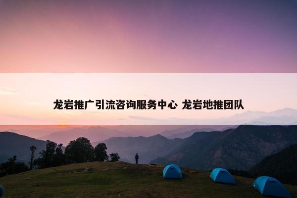 龙岩推广引流咨询服务中心 龙岩地推团队